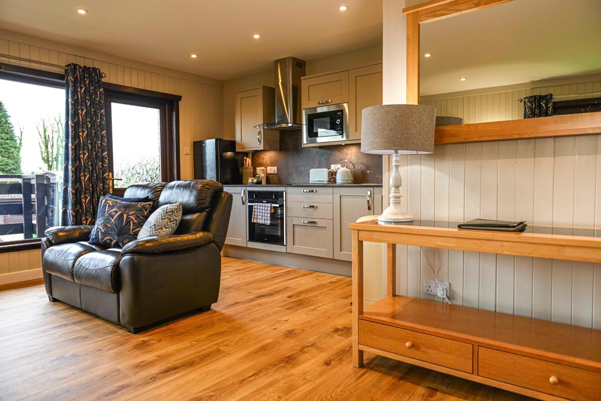 Bluebell Lodge 24 With Hot Tub Newton Stewart Dış mekan fotoğraf